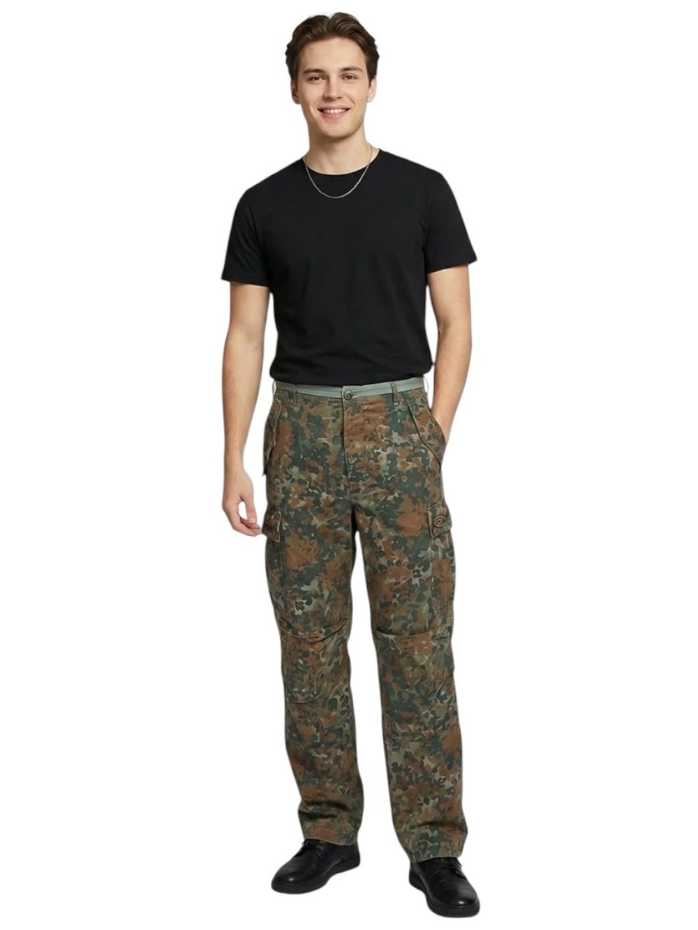 Diesel P-Atlan-Pat Camo Cargo Pants NWT Size 31 Utility Military $375